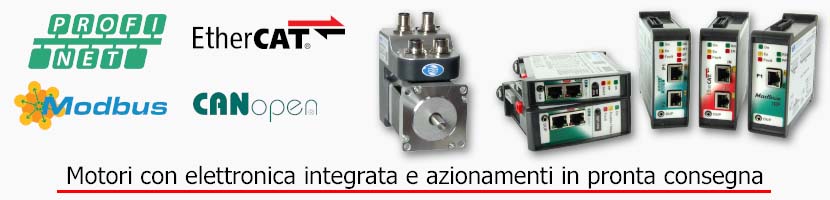 Immagine: Motori con elettronica integrata e azionamenti passo-passo in pronta consegna - LAM Technologies